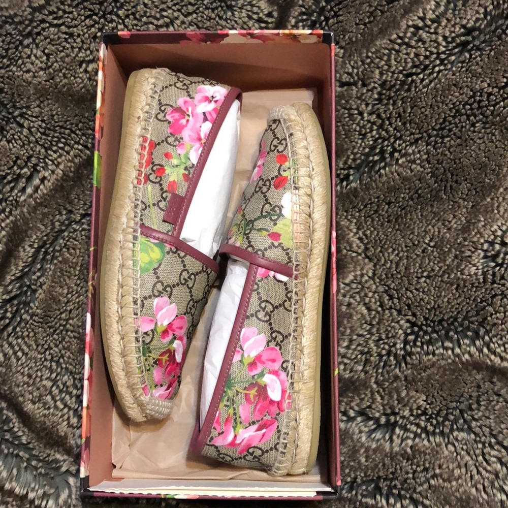 Gucci GG Blooms Supreme Espadrilles